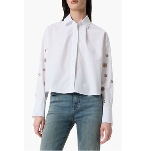 Robert Rodriguez
Adara Grommet Long Sleeve Button-Up Shirt